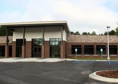 Administrative Office Restriping Parking Lot