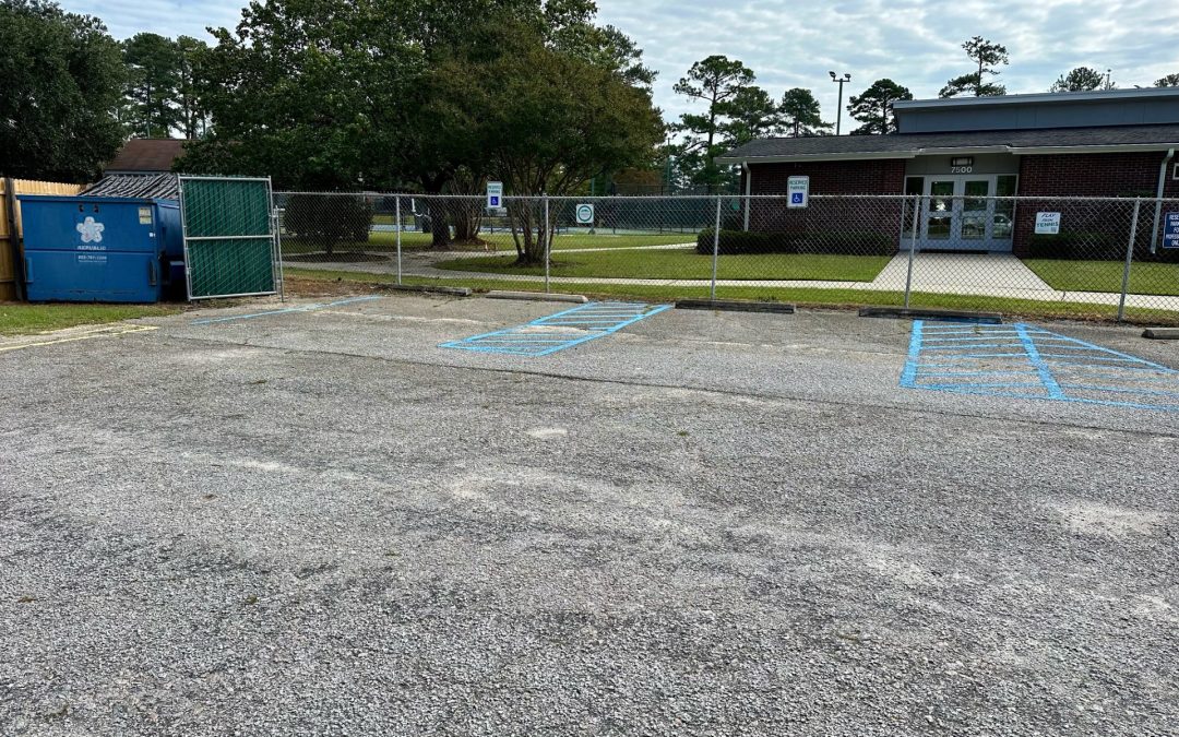 Richland County Tennis Center Parking Lot Repaving